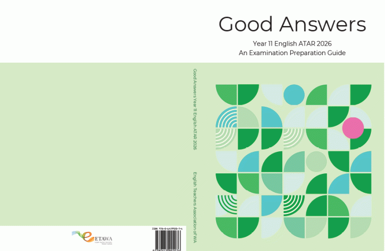 2026 Good Answers Year 11 English
